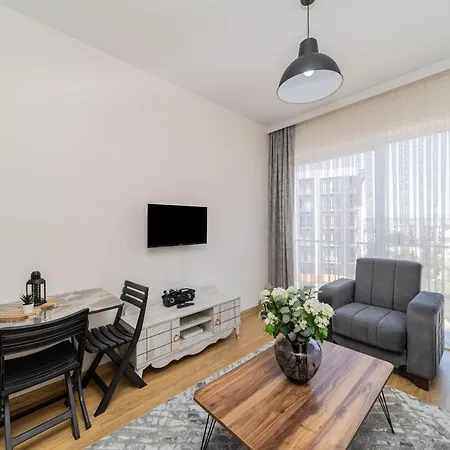 شقة Flat With Shared Pool In Kepez